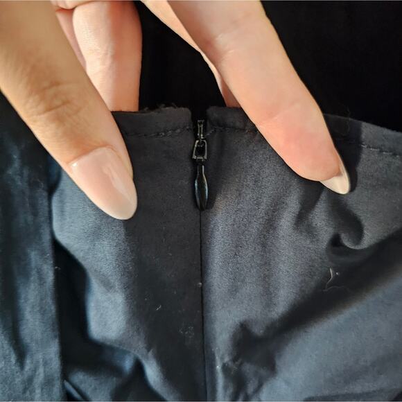 STAUD Kai Halter Dress in Black - Picture 10 of 14